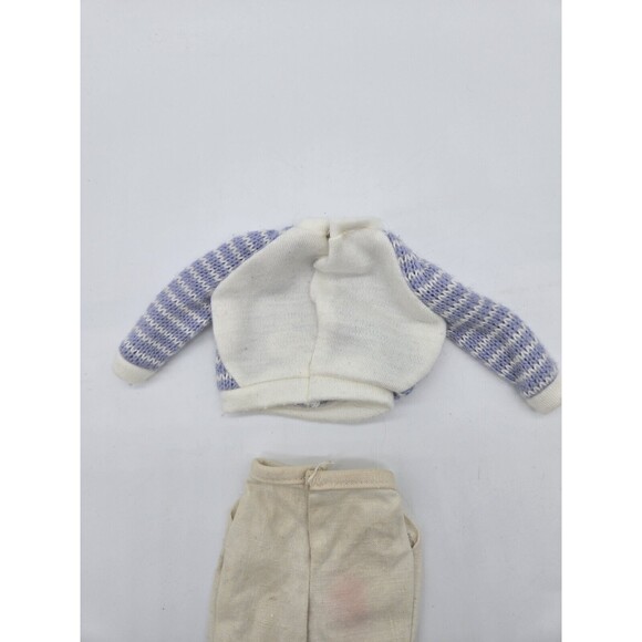 Vintage 1986 Ken Pet Show Fashion #3663 Sweater Shorts Outfit Barbie Mattel 80s - Picture 6 of 8